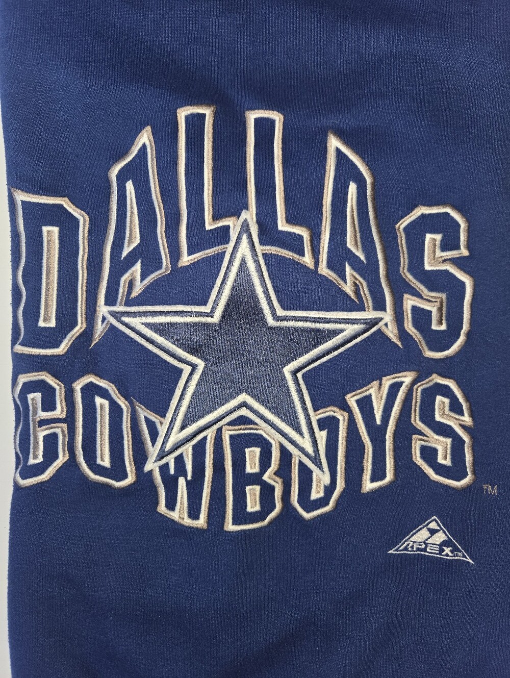 Vintage Dallas Cowboys Sweater Apex Size L - Picture 13 of 16